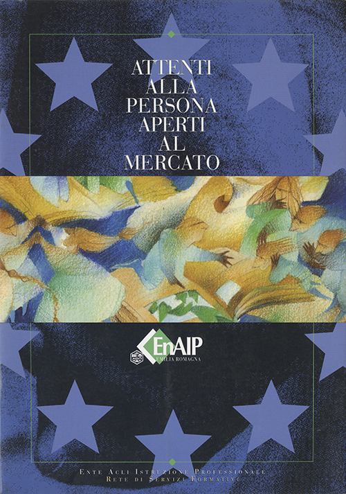 illustrazione di copertina per brochure, cliente: ENAIP, Reggio Emilia